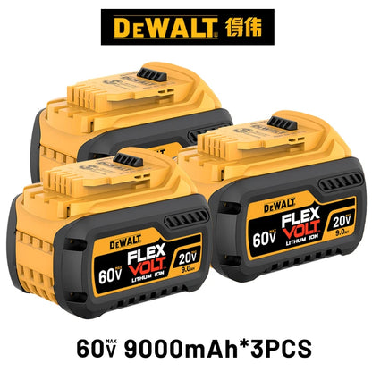 High Rate 100% Genuine Dewalt 20V Battery, 2AH 5AH 6AH 9AH Rechargeable Lithium Ion Battery, Dewalt DCB200 Power Tool Battery