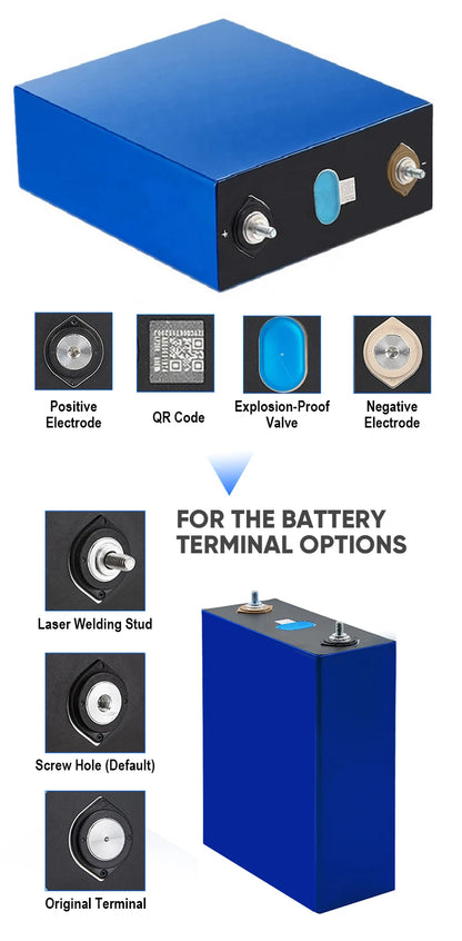 Poland Lifepo4 Grade A Power Bank  12V 24V 48V EVE105AH 280AH CALB 280AH 300AH Battery 9000 cycles Lifepo4 Battery  For Solar