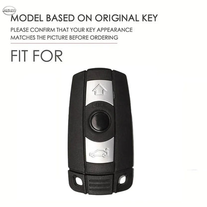 Silicone Remote Car Key Shell 3 Button Case Styling Cover Fob For BMW 1 3 5 6 Series E90 E91 E92 E60 E70 E71 E72 E82 E87 E88 E89