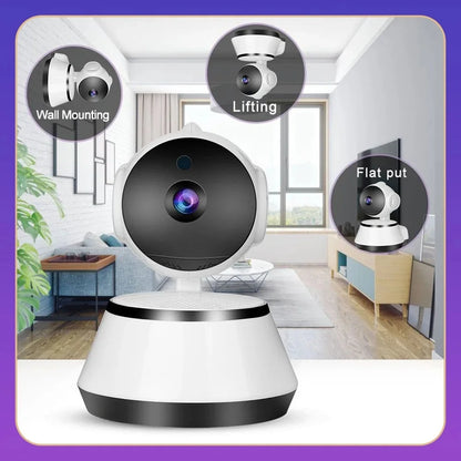 8MP IP WiFi Camera Surveillance Security Baby Monitor AI Human Tracking Cam Full Color Night Vision CCTV Indoor Video Camera