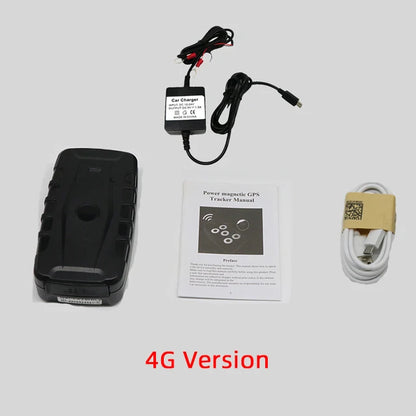 TKSTAR TK918 4G Tracker GPS pentru mașină Localizator GPRS pentru vehicule magnetice 20000mAh Timp de așteptare lung Impermeabil Alarma de șoc Aplicație gratuită