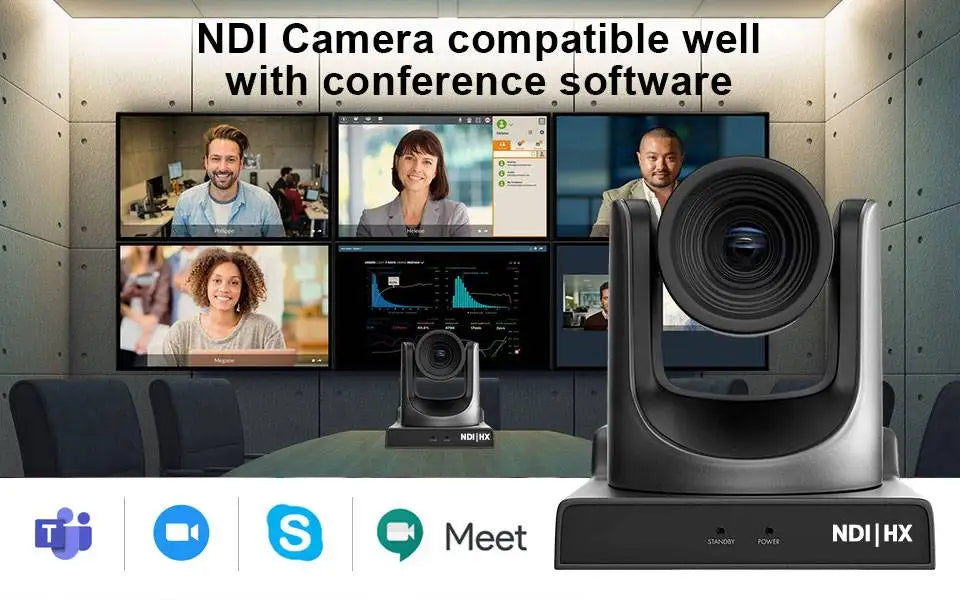 Runpu NDI PTZ Cameră Ai Tracking Camera conferință Ptz Video SDI HDMI USB POE Live Streaming Camera pentru videoconferință biserică