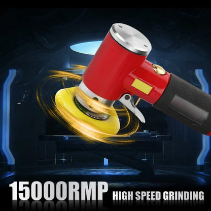 Random Orbit Air Sander Mini Pneumatic Grinding Machine For Car Polishing High Speed Air Powered Sanding Polisher Tools