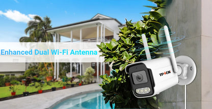 Caméra IP 8MP 4K Wifi sans fil 5MP AI Détection humaine iCSee CCTV Bullet Surveillance extérieure Caméra vidéo de protection de sécurité Cam