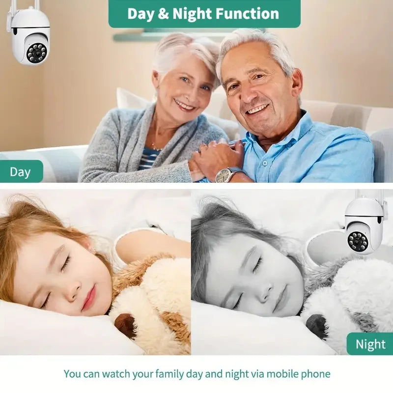 YI IOT APP 1080P HD Wireless Security WIFI Camera  AI Powered Human Tracking, Motion Detection Alarm Push, Video Monitoring