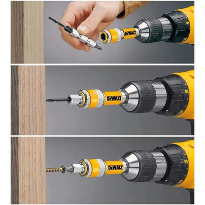 DEWALT 2 în 1 Burghiu Flip Drive Unitate completă 6mm 8mm 10mm #6 #8 #10 Burghie pentru lemn pentru frecare Seria DW270