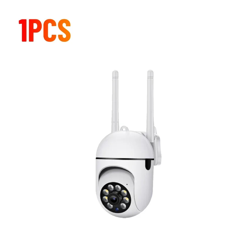 Caméras de surveillance vidéo Wifi 2,4 G 1080P, moniteur de sécurité extérieur IP, zoom 4,0X, alarme de suivi sans fil pour la maison, étanche