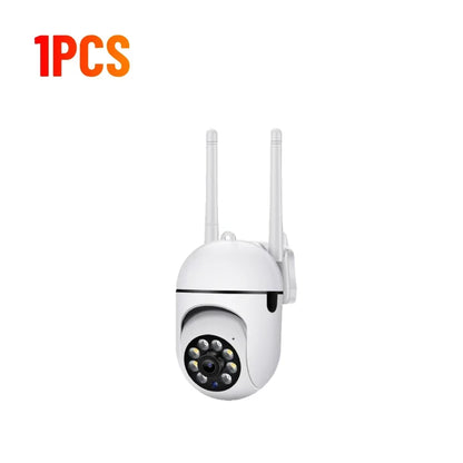 Caméras de surveillance vidéo Wifi 2,4 G 1080P, moniteur de sécurité extérieur IP, zoom 4,0X, alarme de suivi sans fil pour la maison, étanche