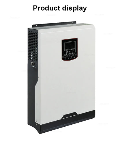 5.5KW 48VDC to 220VAC Solar Hybrid Inverter Pure Sine Wave 100A MPPT Solar Charge Controller with WIFI Can Work Without Battery