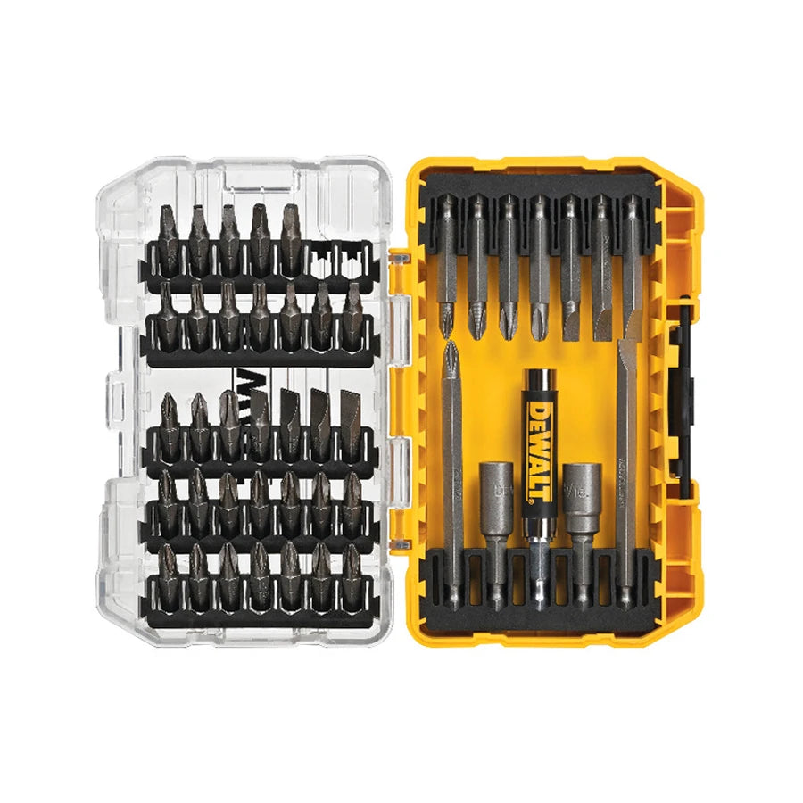 DEWALT Set de 45 bucăți de șurubelniță cu priză și cablu prelungitor Accesorii pentru scule electrice DW2166