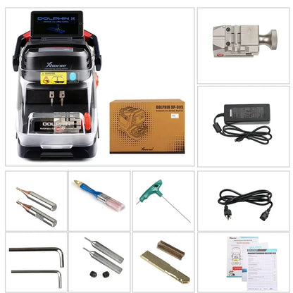 Xhorse Dolphin XP005L XP-005L Dolphin II Key Cutting Machine Plus VVDI Key Tool Max Pro With MINI OBD Tool Function