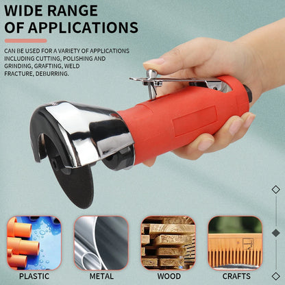 Poratble Mini Air Angle Die Grinder 3inch Pneumatic Grinding Polisher Mill Engraving Machine with Sanding Discs Tool Kit