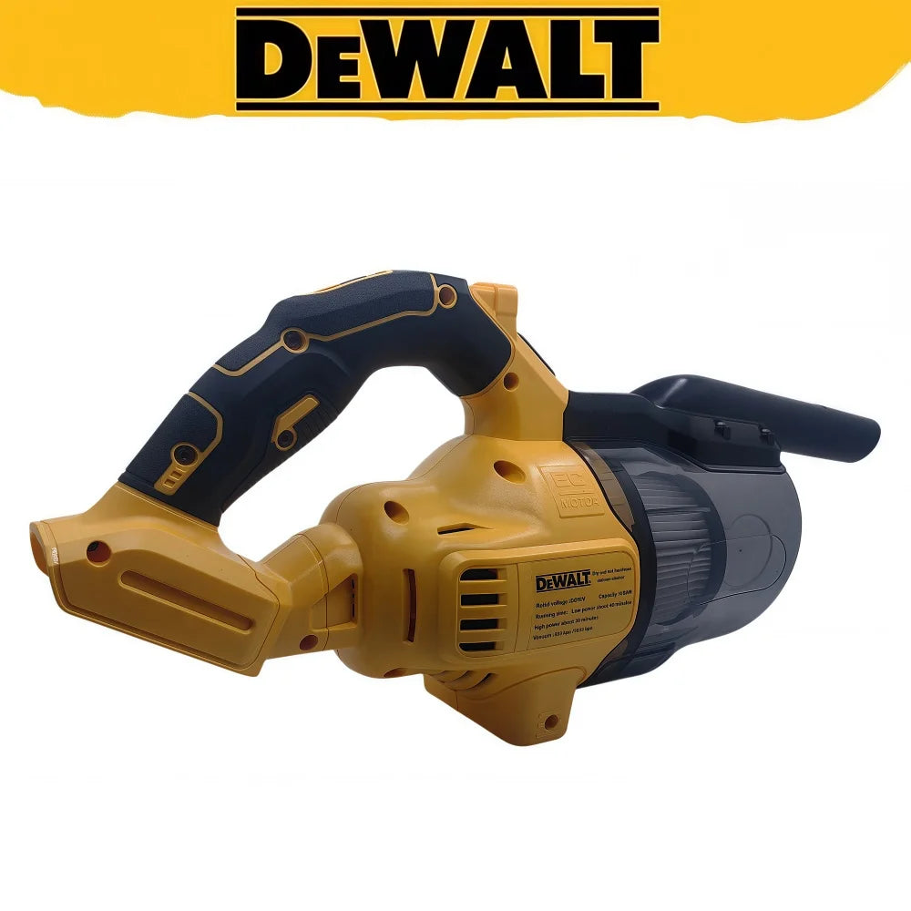 DEWALT Aspirator portabil fără perii Aspirație puternică Design compact Ideal pentru șantierele de muncă și curățarea casei Durabil și ușor