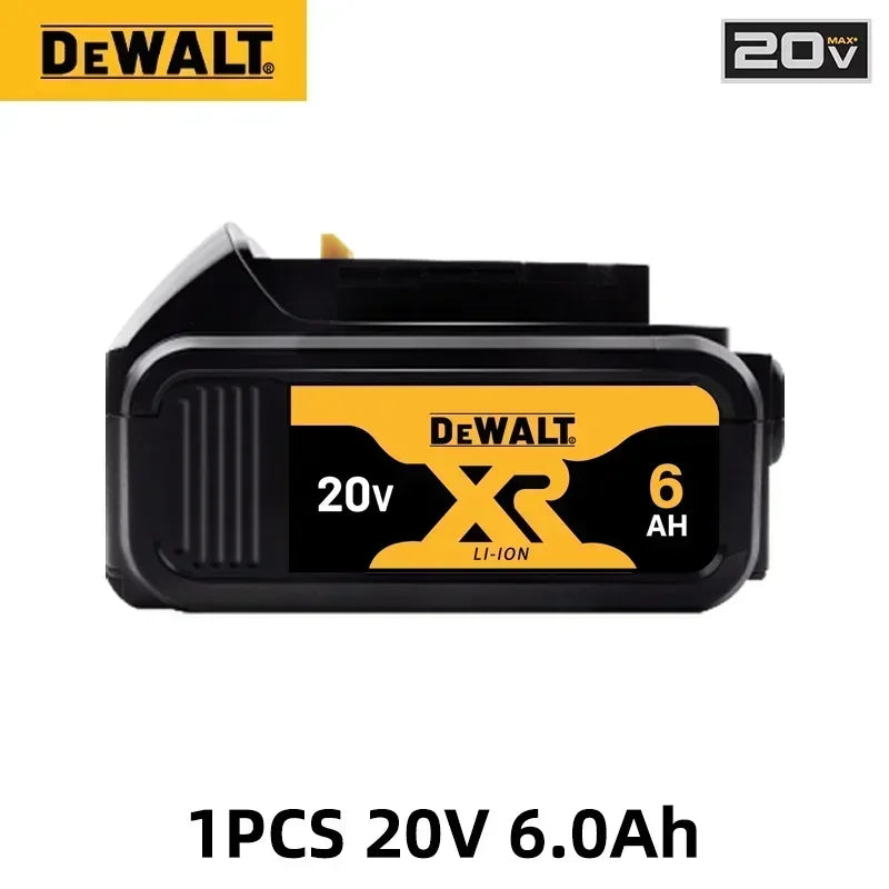 Batterie d'origine DEWALT 20V, 6AH, batterie lithium-ion rechargeable, DEWALT, DCB115, DCB118, charge rapide, batterie d'outils DEWALT,