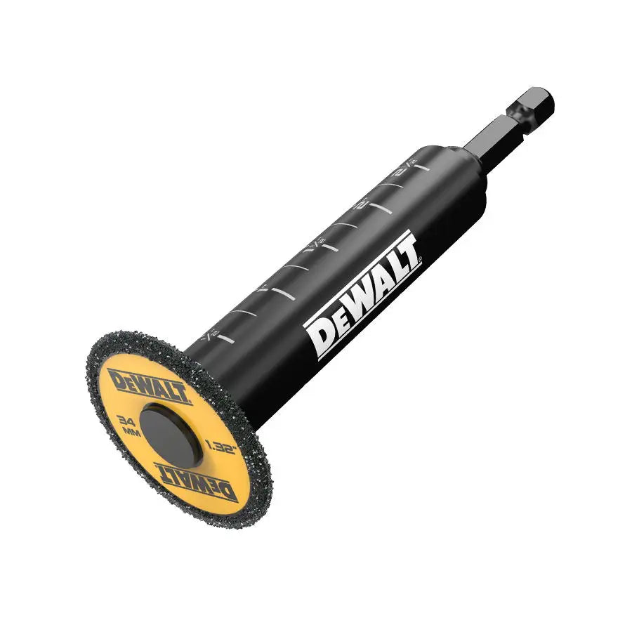 DEWALT Impact Connect Inside 34mm cu scară pentru accesorii pentru scule de tăiat tăietor țevi din PVC DWAIPCIR