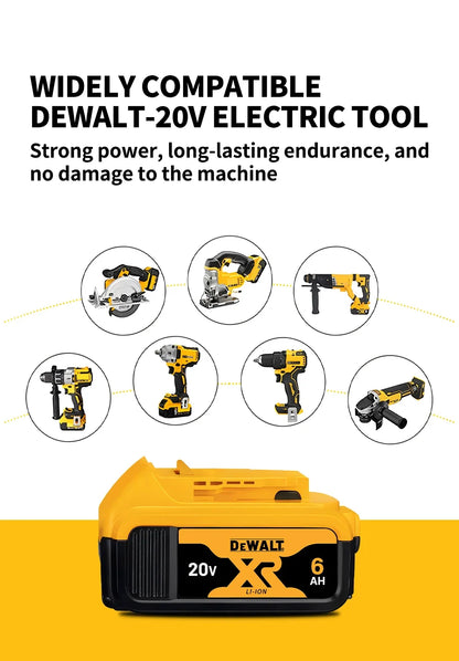 Genuine Dewalt battery, power tool battery, DCB200MAX, DCB606, DCB205, DCB206, DCB209, DCB182, 20V, 60V, 5000mAh