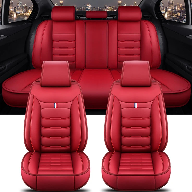 Universal Car Seat Cover for NISSAN Qashqai Juke Leaf Armada Altima Cube Dualis Tiida Bluebird Auto Accessories Interior