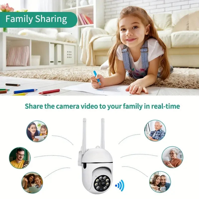 YI IOT APP 1080P HD Wireless Security WIFI Camera  AI Powered Human Tracking, Motion Detection Alarm Push, Video Monitoring