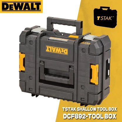 DEWALT TSTAK II FlatTop Lockable Storage Tote Toll Storage Drill Driver Wrench Hammer Angle Grinder Tool Kit Box DWST83345-1