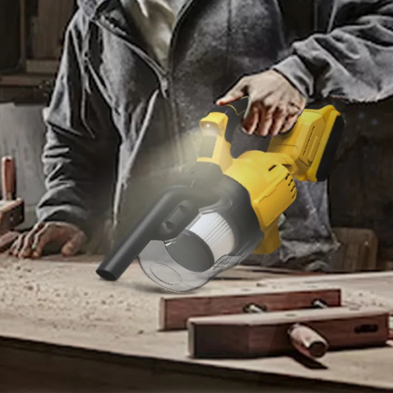 DEWALT Aspirator portabil fără perii Aspirație puternică Design compact Ideal pentru șantierele de muncă și curățarea casei Durabil și ușor