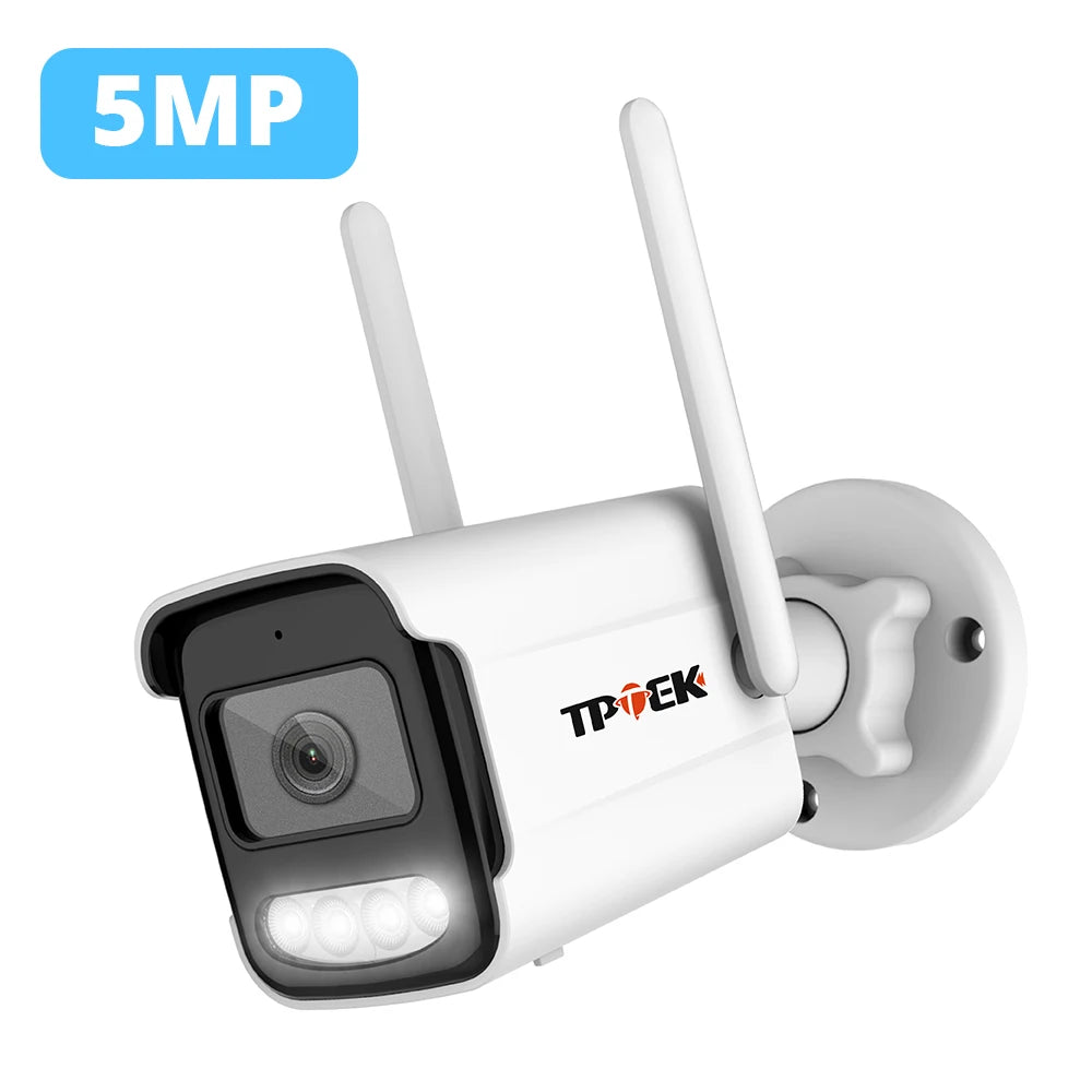 Caméra IP 8MP 4K Wifi sans fil 5MP AI Détection humaine iCSee CCTV Bullet Surveillance extérieure Caméra vidéo de protection de sécurité Cam