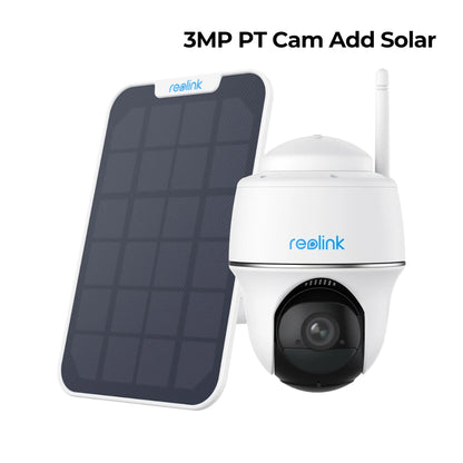 Caméra de sécurité panoramique et inclinable sans fil Reolink 4K 8MP Caméra IP WiFi extérieure alimentée par énergie solaire/batterie 5MP Caméras de surveillance PT 3MP