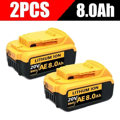 Baterie DCB200 20V Compatibilă cu scule electrice Dewalt 18V 12Ah unealtă electrică reîncărcabilă Baterii cu litiu 20V 18V 18v 12Ah