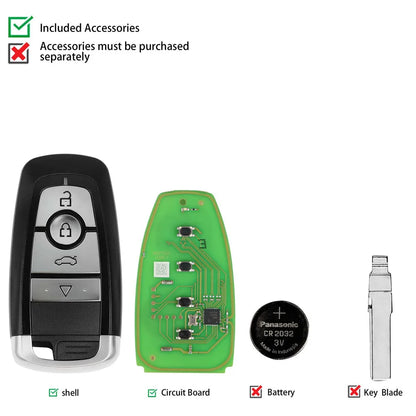 Xhorse XSFO02EN XM38 Series Universal Smart Key 4 Buttons