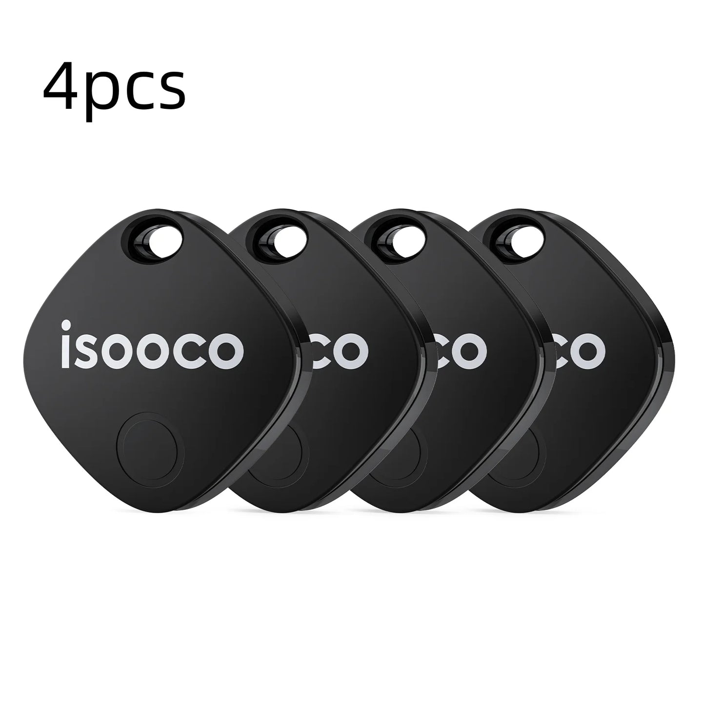 1/2/3/4pcs isooco Mini localizator GPS Portofel anti-pierdere Breloc Smart Tag Bluetooth Tracker Căutare chei de mașină Utilizați Găsește-mi (doar IOS)