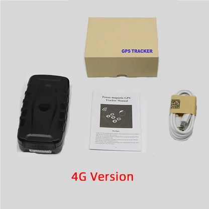 TKSTAR TK918 4G Tracker GPS pentru mașină Localizator GPRS pentru vehicule magnetice 20000mAh Timp de așteptare lung Impermeabil Alarma de șoc Aplicație gratuită