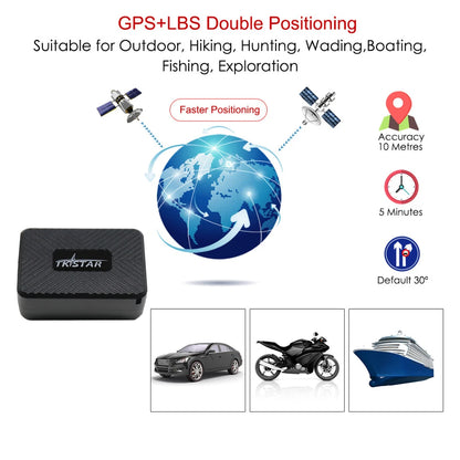 TKSTAR TK913 4G Mini GPS Tracker Aimant Puissant Localisateur GPRS Voiture Véhicule Moniteur Vocal Automatique Suivi en Temps Réel Application Web Gratuite