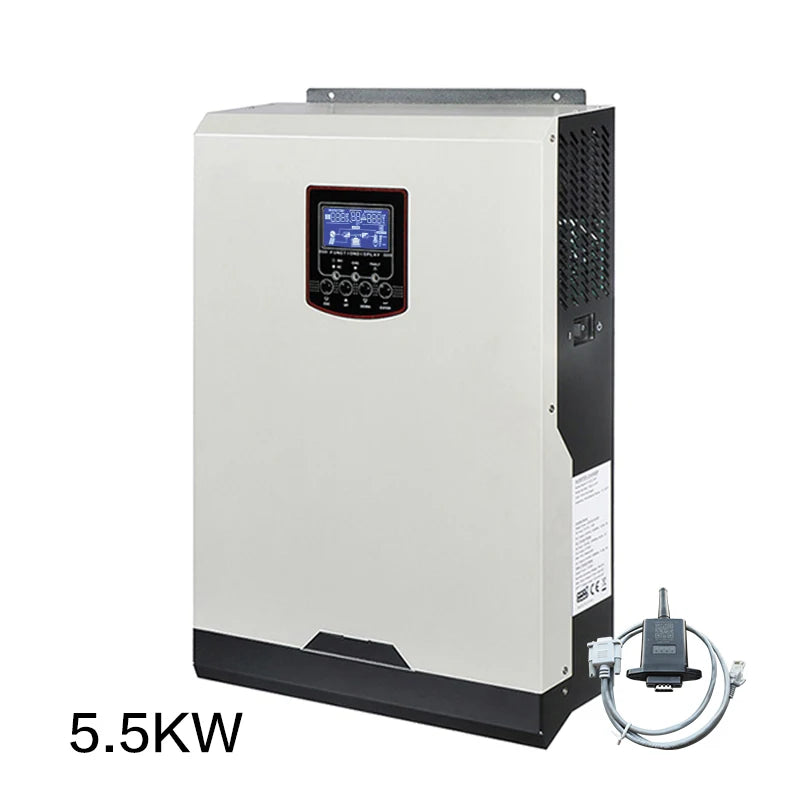 MPPT 3.5KW 5.5KW Solar Hybrid Inverter Shipping in EU 24VDC/48VDC to 230VAC Can Work Without Battery