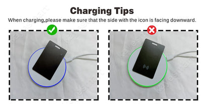 Suivi de charge sans fil Localisation Portefeuille Tracker Carte Localisateur GPS Étiquette intelligente iPhone Appareil Apple Find My APP Remplacement itag