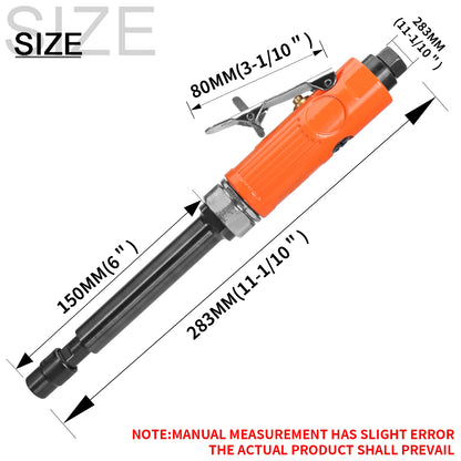 Extended Shaft Air Die Grinder Grinding Mill Engraving Tool Polishing Machine Tools Pneumatic Engraving Machine for Tire Repair