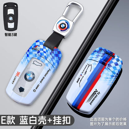 Fashion Racing Style Design Car Key Case Cover For BMW E90 E60 E70 E87 3 5 6 Series M3 M5 X1 X5 X6 Z4 E71 E72 E88 E89 E91 E92 Z4