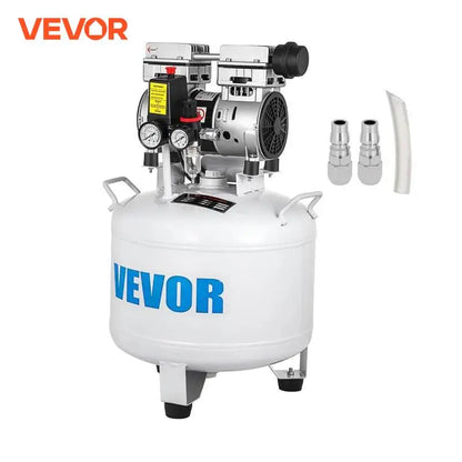 Compresor de aer VEVOR 30L 40L 6,6/8,8 galoane Compresor de aer ultra silențios fără ulei 850W pentru garaj atelier clinică reparații acasă