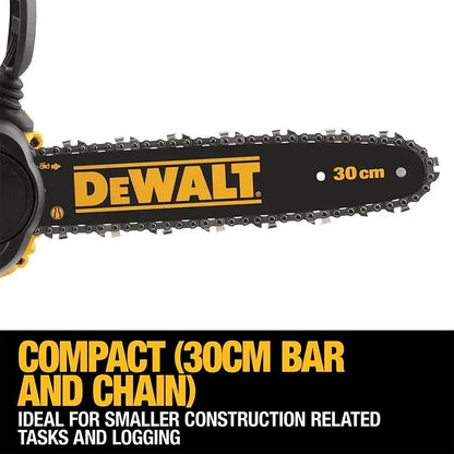 DEWALT DCM565N 20V Fierăstrău fără perii cu lanț, corp, mașină de tăiat lemn, ferăstraie electrice pentru tăiere, scule electrice de grădină DCM565