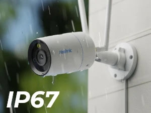 Cameră de securitate Reolink 4K Detectare inteligentă 8MP Wi-Fi 6 Camere de supraveghere tehnică Onvif 2.4G/5Ghz Cameră IP de exterior fără fir de 5MP