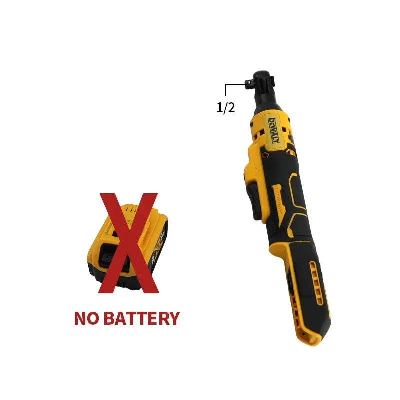 Clé à cliquet à angle droit DEWALT DCF512 Clé électrique sans balais à vitesse variable avec lumière LED Outils électriques sans fil à batterie 20 V