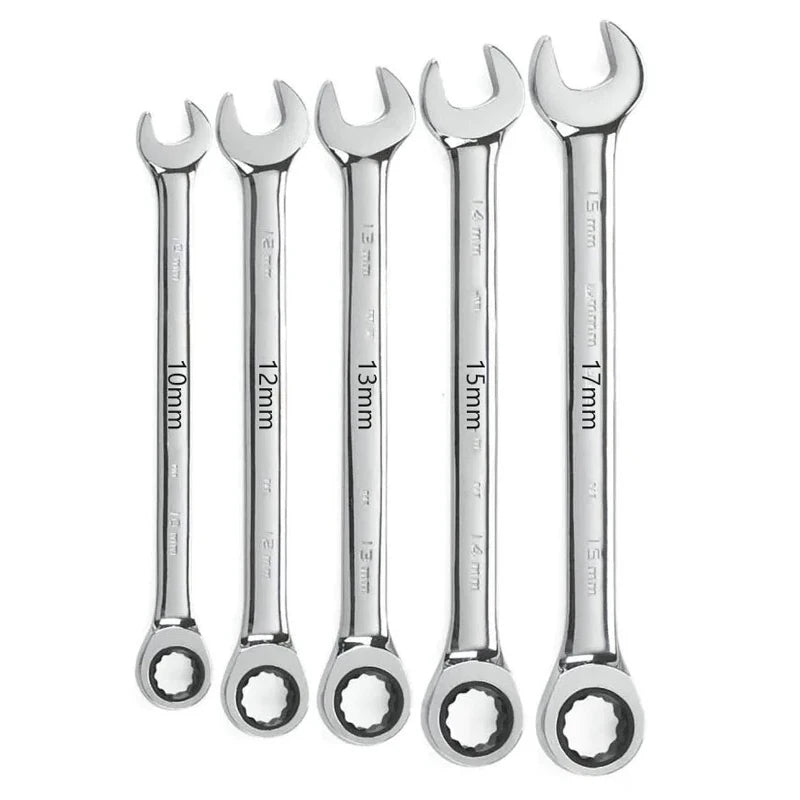 Ratchet Metric Wrenches Torque Universal Spanners for Car Repair Hand Tools