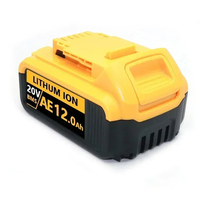 Baterie DCB200 20V Compatibilă cu scule electrice Dewalt 18V 12Ah unealtă electrică reîncărcabilă Baterii cu litiu 20V 18V 18v 12Ah