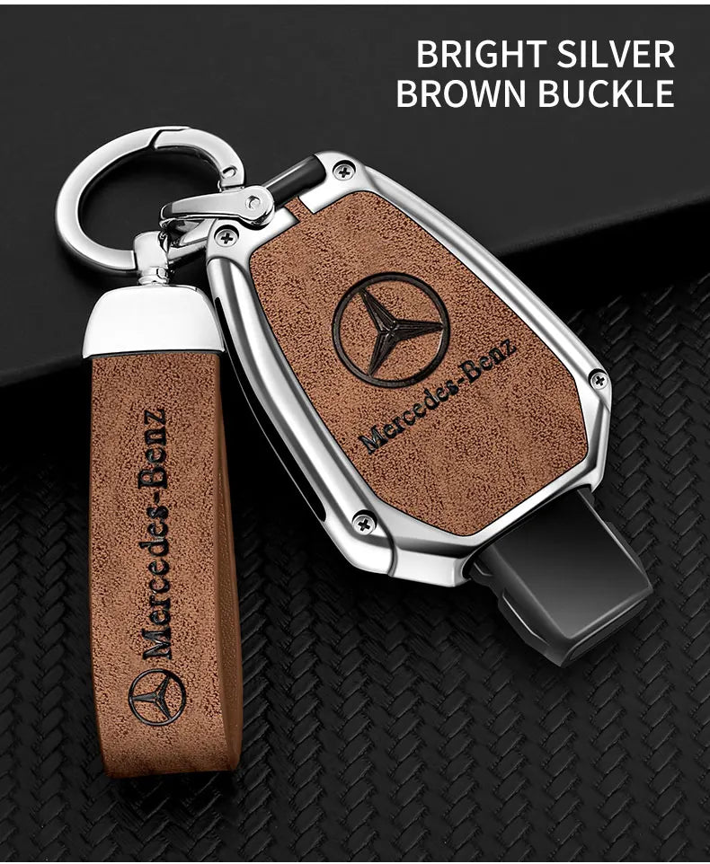 Car Key Case Fob Cover for Mercedes Benz A B C E Class GLS GLA GLK GLC CLS CLA SLK W203 W204 W205 W212 W463 W176 C180 GLK300 AMG