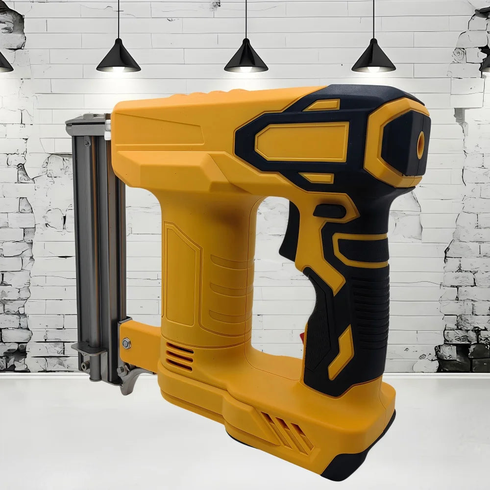 Pistol de unghii fără perii compatibil cu bateriile DeWalt - Putere și eficiență ridicate pentru bricolaj și uz profesional!