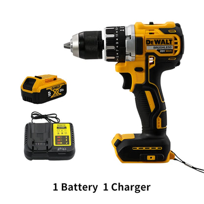 DEWALT DCD796 Burghiu electric 13mm Șurubelniță portabilă fără perii 70 Nm Mașină de găurit cu impact Litiu reîncărcabilă 20V Unealtă electrică