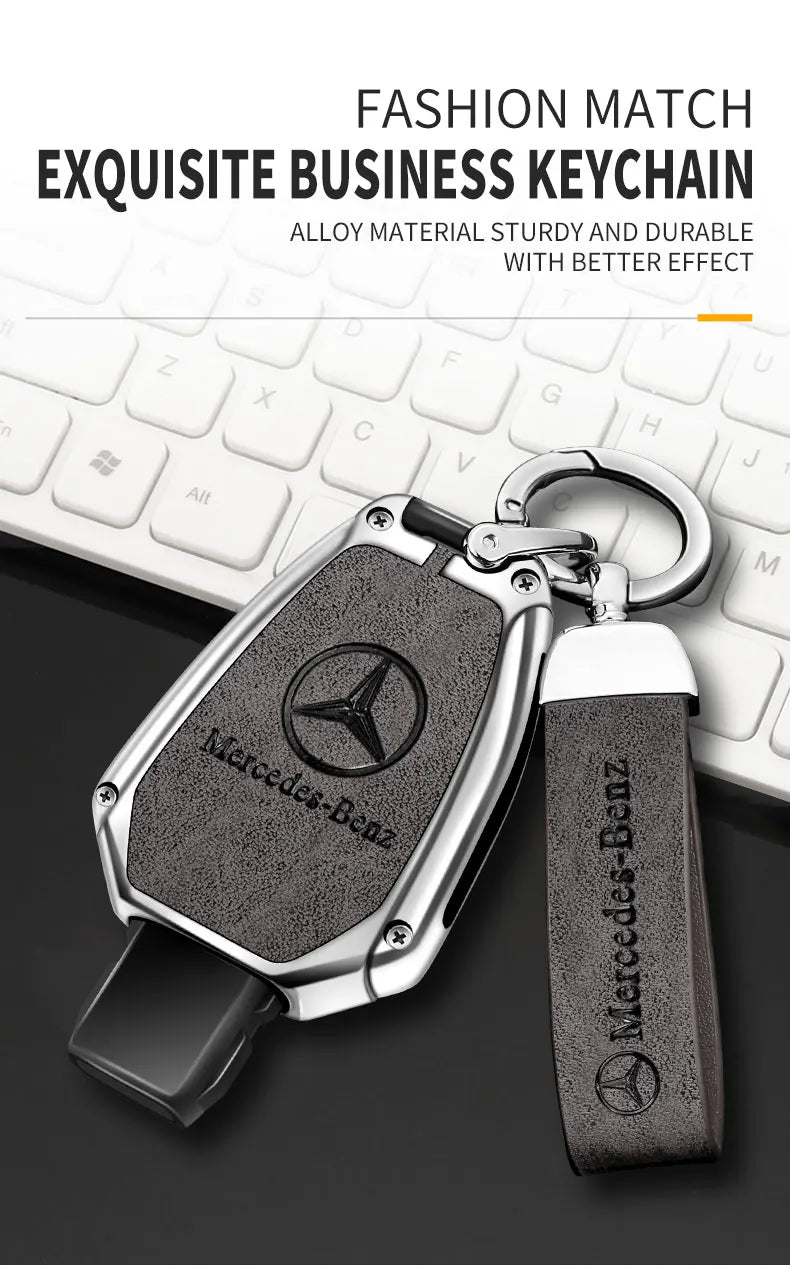 Car Key Case Fob Cover for Mercedes Benz A B C E Class GLS GLA GLK GLC CLS CLA SLK W203 W204 W205 W212 W463 W176 C180 GLK300 AMG