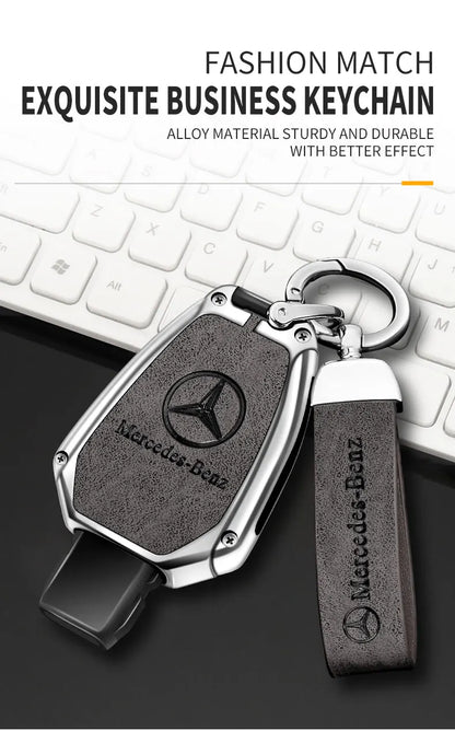 Car Key Case Fob Cover for Mercedes Benz A B C E Class GLS GLA GLK GLC CLS CLA SLK W203 W204 W205 W212 W463 W176 C180 GLK300 AMG