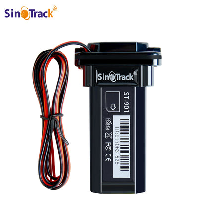 SinoTrack Meilleur traceur GPS ST-901 Dispositif de suivi de véhicule Étanche Moto Voiture GPS GSM SMS Localisateur avec suivi en temps réel