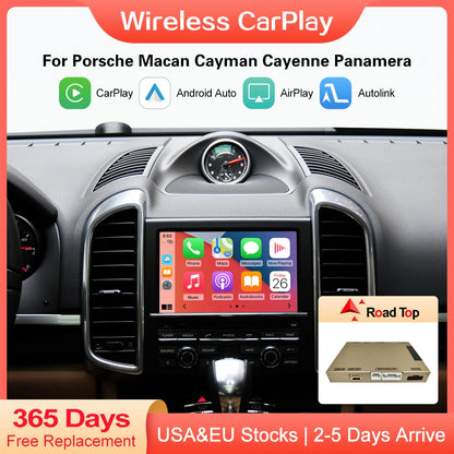 Wireless CarPlay pentru Porsche Macan Cayman Cayenne Panamera Android Auto Mirror Link Funcția de accesorii AirPlay