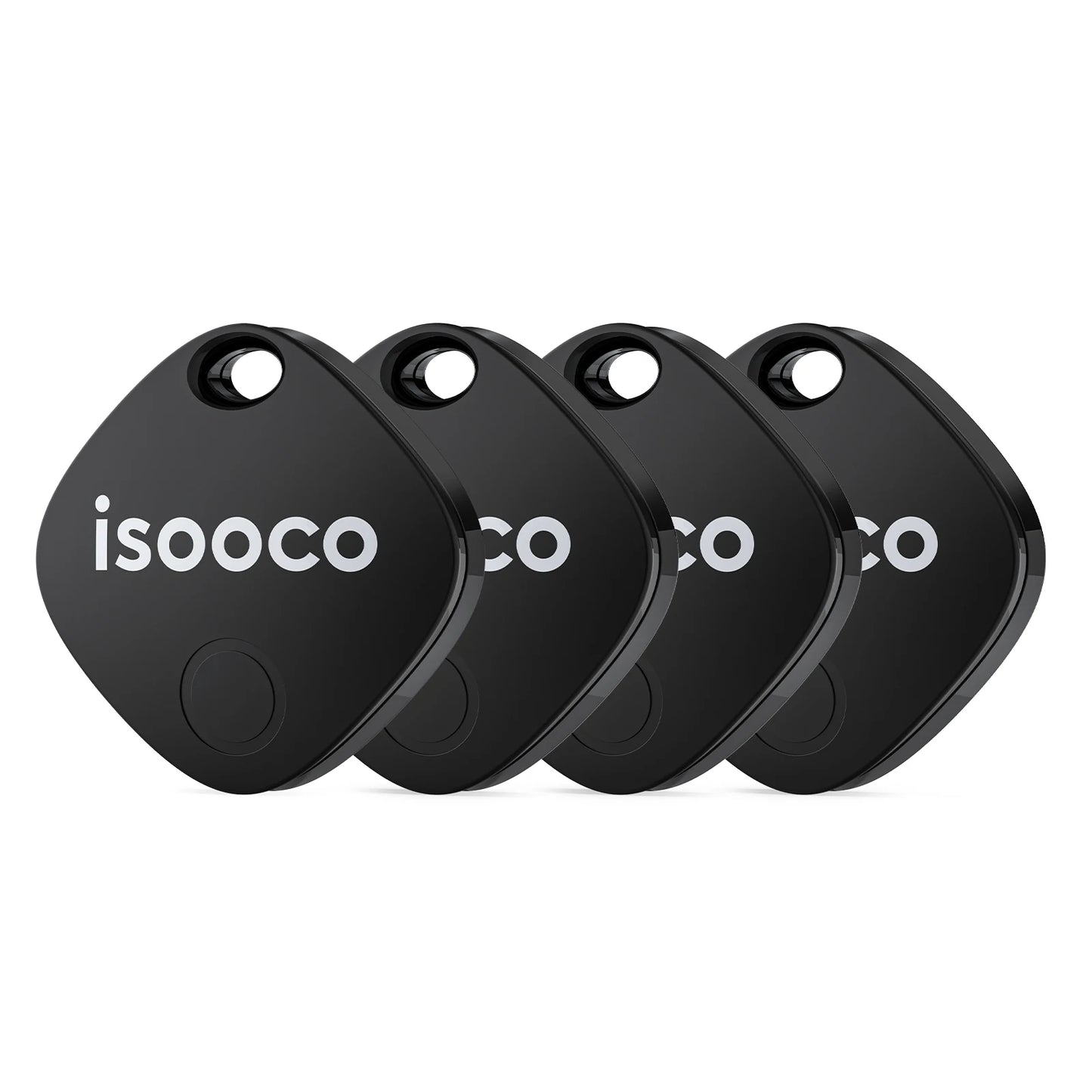 1/2/3/4pcs isooco Mini localizator GPS Portofel anti-pierdere Breloc Smart Tag Bluetooth Tracker Căutare chei de mașină Utilizați Găsește-mi (doar IOS)