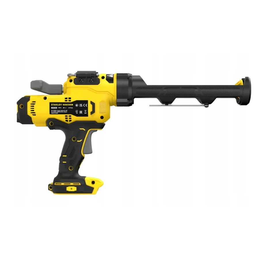 STANLEY SFMCE600B 18V FATMAX Cordless Lithium Electric Glue Gun 6 Speed Caulk Gun Doors and Windows Mounting (Tool Only)